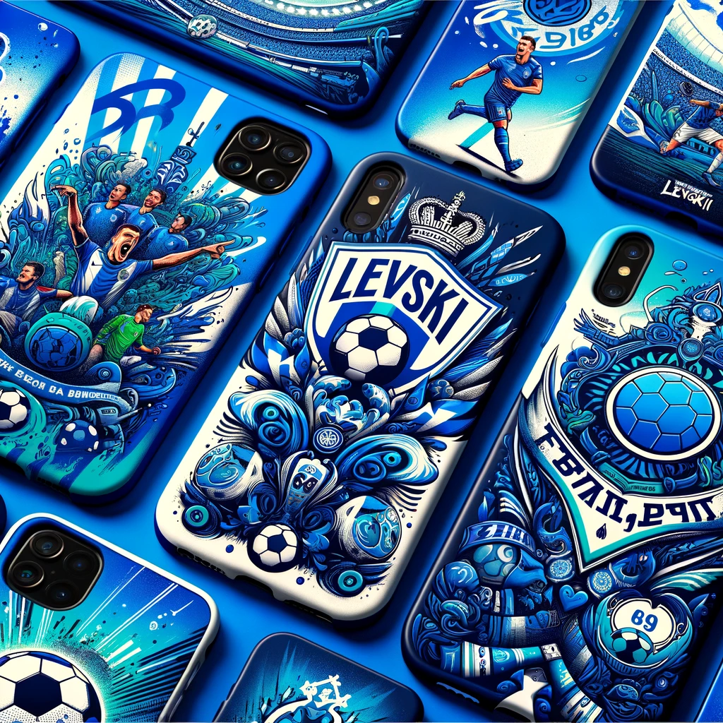 dall·e_2024-01-24_15.24.10_-_a_vibrant_and_passionate_square_image_for_a_blog,_featuring_a_collection_of_phone_cases_themed_around_the_bulgarian_football_team_levski._the_cases_sh.png