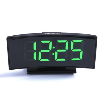Огледален дигитален LED часовник с будилник
