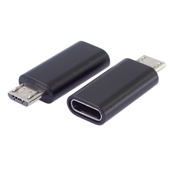 Редукция от Micro USB към USB-C - Черна
