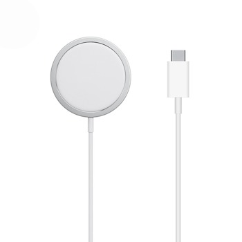 MagSafe зарядното устройство за серията iPhone 12 и по-нови модели - Бяло