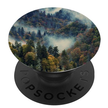 Черен PopSocket с мотив - Гора