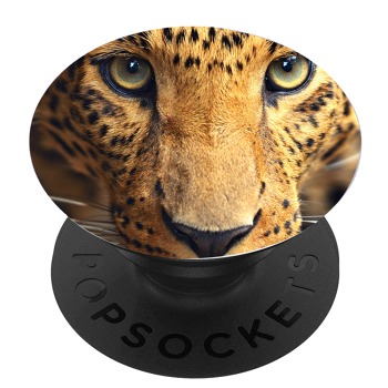 Черен PopSocket с мотив - Гепард