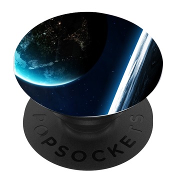 Черен PopSocket с мотив - Тъмна вселена