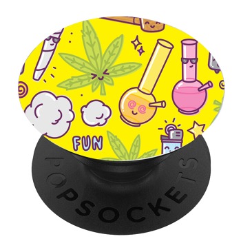 Черен PopSocket с мотив - 420