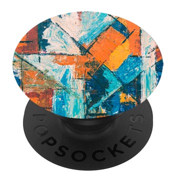 Черен PopSocket с мотив - Изкуство