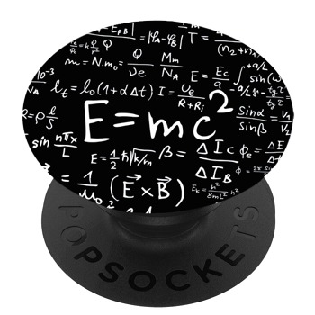 Черен PopSocket с мотив - Физика
