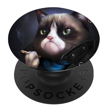 Черен PopSocket с мотив