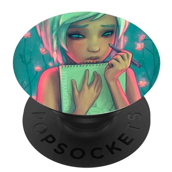 Черен PopSocket с мотив