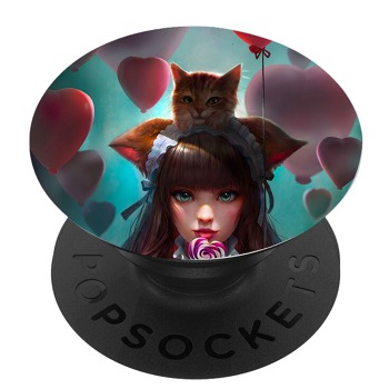 Черен PopSocket с мотив