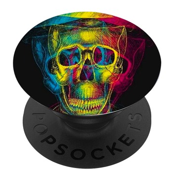 Черен PopSocket с мотив