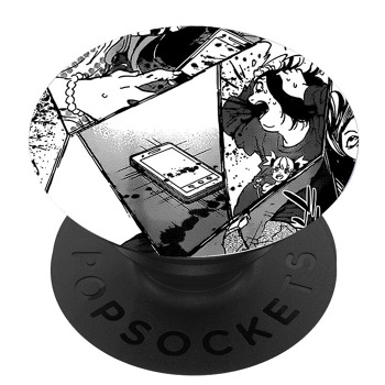 Черен PopSocket с мотив