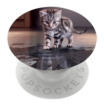 Бял PopSocket с мотив - Промяната