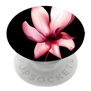 Бял PopSocket с мотив - Розово цвете