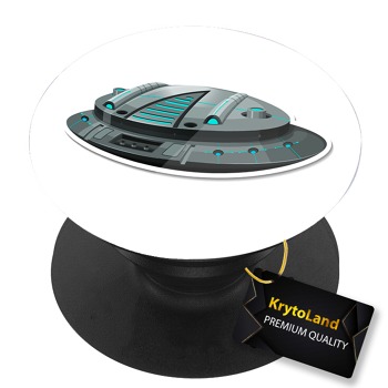 Премиум черен PopSocket c мотив
