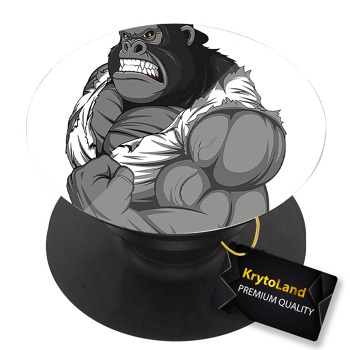Премиум черен PopSocket c мотив