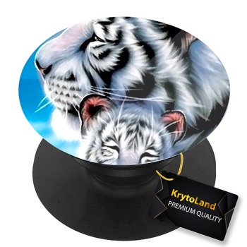 Премиум черен PopSocket c мотив