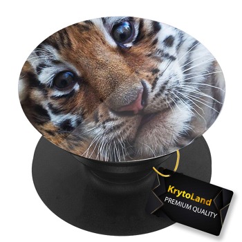 Премиум черен PopSocket c мотив