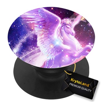 Премиум черен PopSocket c мотив