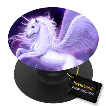 Премиум черен PopSocket c мотив