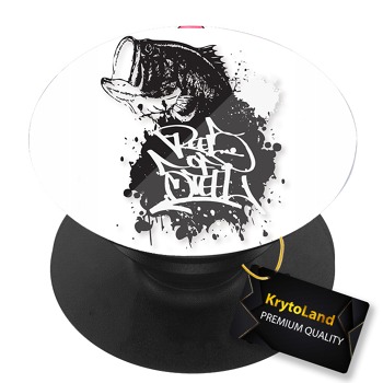 Премиум черен PopSocket c мотив