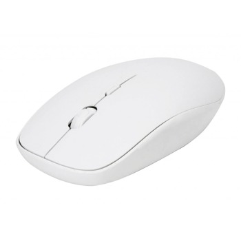 Елегантна ергономична безжична мишка ОMEGA-2.4GHz-бяла