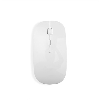 Елегантна безжична мишка 2,4 GHz - Бяла