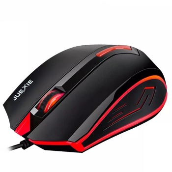 Луксузна геймърска мишка - Черно/червена