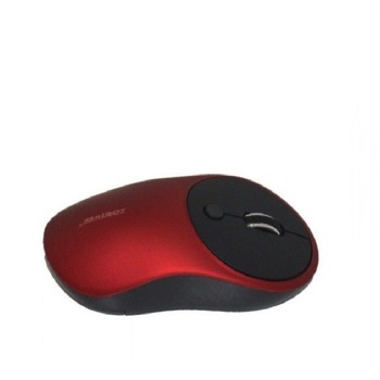 Стилна безжична мишка - Червено-черна