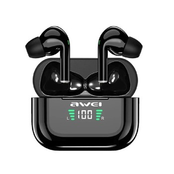Безжични bluetooth слушалки AWEI T29P - Черни