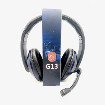 Геймърски слушалки G13 - Синьо-черни