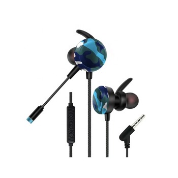 Геймърски слушалки GM-D4 - Камуфлажно-сини