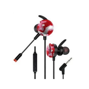 Геймърски слушалки GM-D4 - Камуфлажно-червени