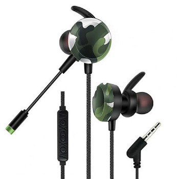 Геймърски слушалки GM-D4 - Камуфлажно-зелени