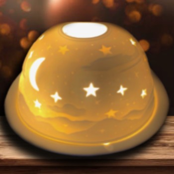 Keрамичен свещник starlight - 127