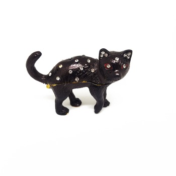 Кутия за бижута - Черна котка