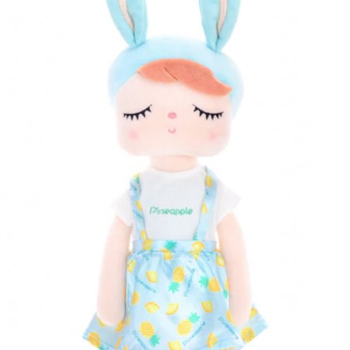 Плюшена кукла Metoo с рокличка - Ананас, 43 см