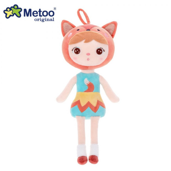 Плюшена кукла Metoo - Лисичка, 45 см