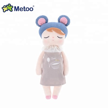 Плюшена кукла Metoo с рокличка - Готвачка, 43 см
