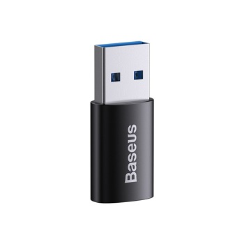 Редукция Baseus от класически USB към USB-C 3.1 - Черна