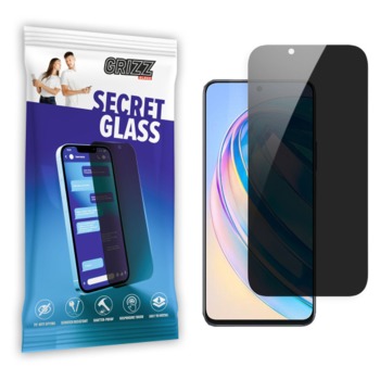 Дискретно закалено стъкло GrizzGlass Secret Glass за Honor X8 5G