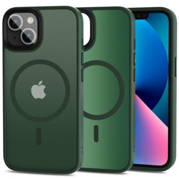 Кейс Tech-protect Magmat MagSafe Apple iPhone 14 Matte Green