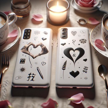 Калъфи за телефони за двойки: Най-оригиналните идеи за влюбени