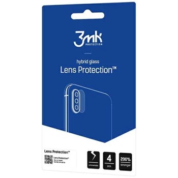Стъклен протектор за камера 3MK LENS PROTECT Realme C67 4G [4 PACK]