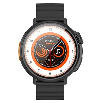 Луксозен смарт часовник Hoco Y18 Smart Sport - Черен