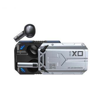 Безжични Bluetooth слушалки XO G11 TWS със зарядна станция - Сиви