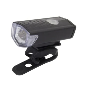 Предна USB LED лампа Esperanza за колело - Черна