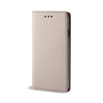 Флипов калъф SMART MAGNET за iPhone 7 - Златист