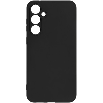 Черен силиконов кейс за Samsung Galaxy S24 FE
