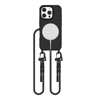 Кейс Tech-Protect Magnecklace MagSafe Apple iPhone 16 Pro - Черен