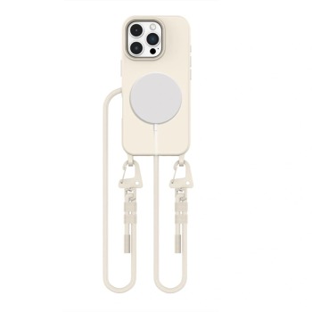 Кейс Tech-Protect Magnecklace MagSafe Apple iPhone 16 Pro Latte
